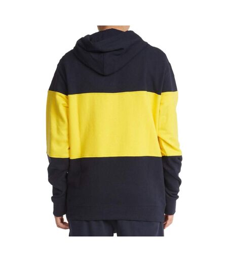 Sweat à capuche Marine/Jaune Homme DC Shoes Adyf - S