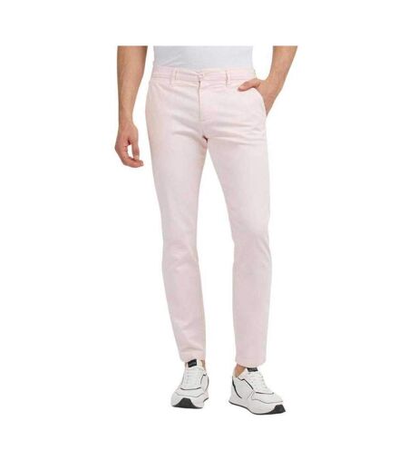 Pantalon Motif/style Logo Homme Rose Guess