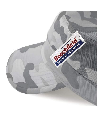 Beechfield Camouflage Army Cap / Headwear (Arctic Camo) - UTRW203