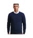 Premier Adults Unisex Cotton Rich Crew Neck Sweater (Navy) - UTPC3917-2