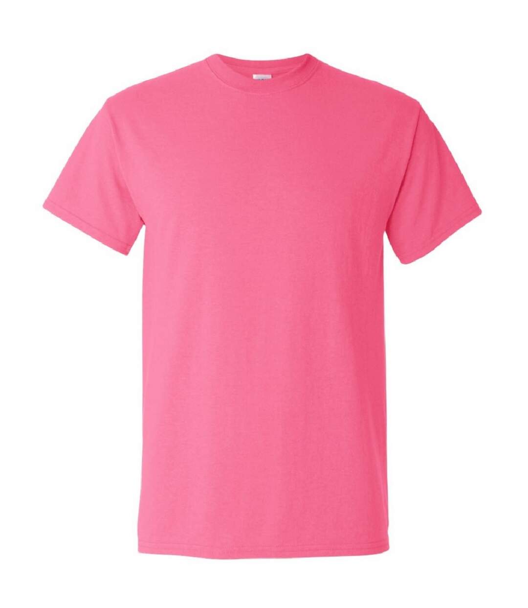T-shirt À Manches Courtes Homme Rose Sécurité Gildan-1