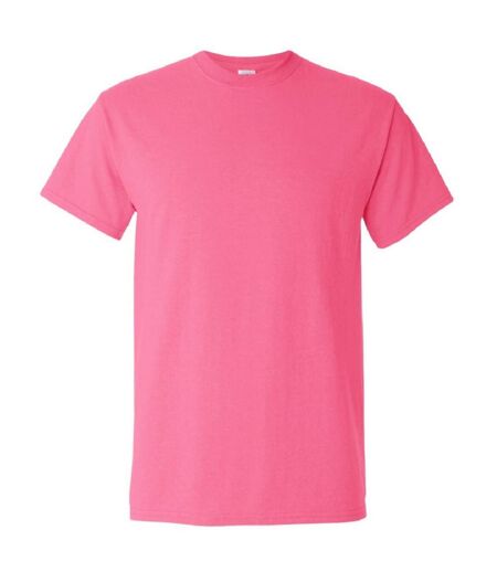 T-shirt À Manches Courtes Homme Rose Sécurité Gildan