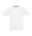 T-shirt Sporty Homme Blanc SOLS-1