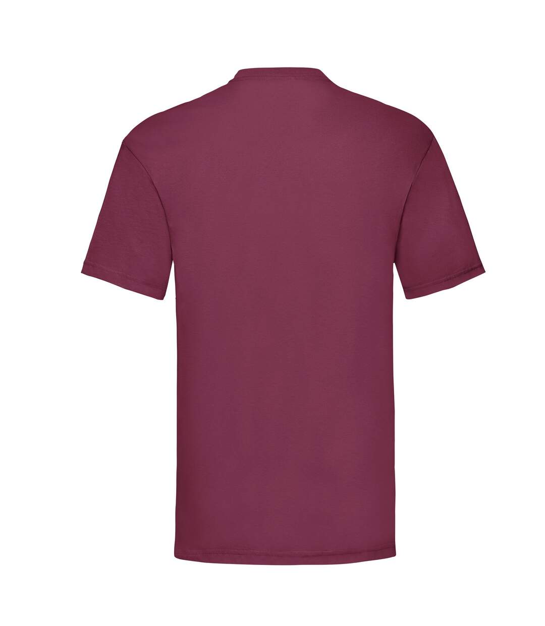 T-shirt Valueweight Homme Bordeaux Fruit Of The Loom-2