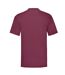 T-shirt Valueweight Homme Bordeaux Fruit Of The Loom-2