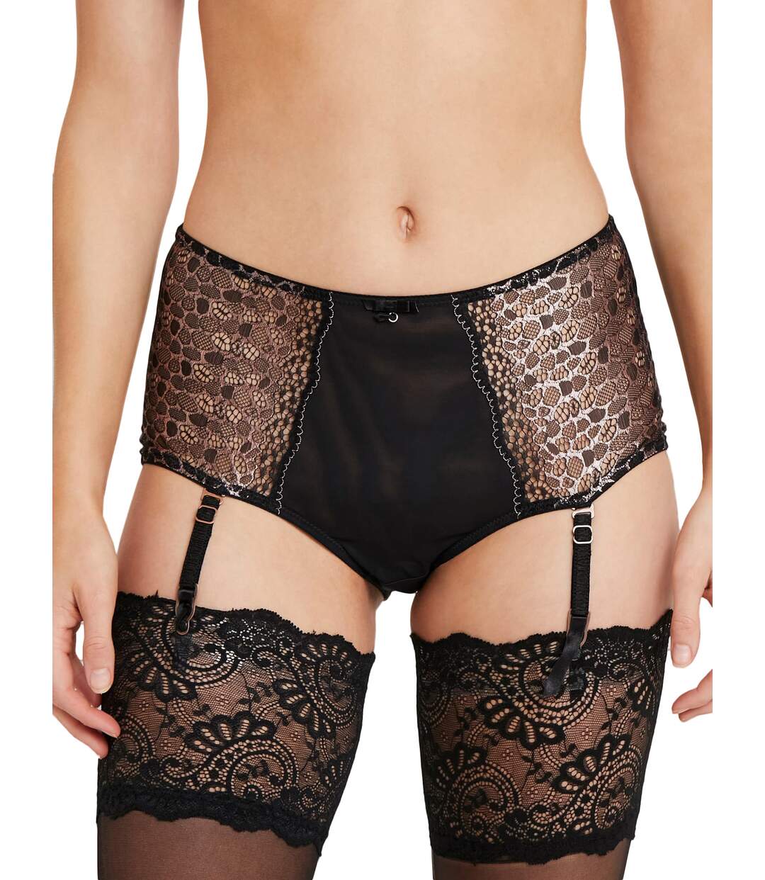 Shorty porte-jarretelles taille haute Livia Lascana-1