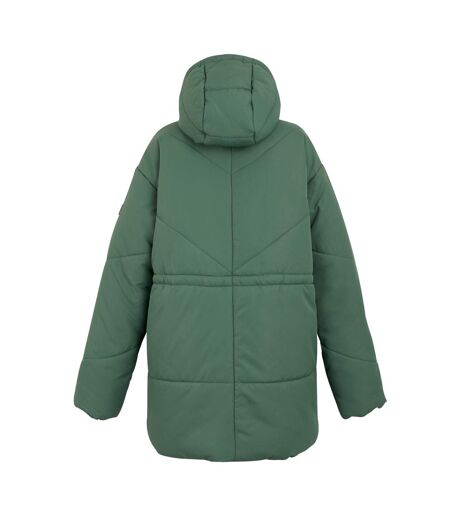 Womens/ladies Rurie Baffled Padded Jacket Dark Forest Green Regatta
