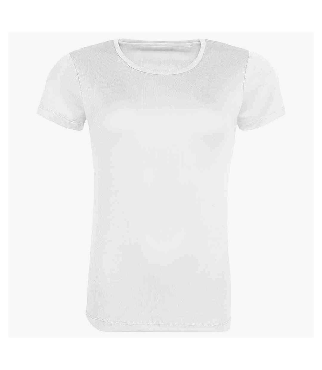 T-shirt cool femme blanc Awdis