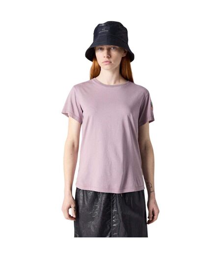 T-shirt Motif/style Uni Femme Lilas Parajumpers