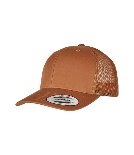 Casquette adulte unisexe marron Yupoong