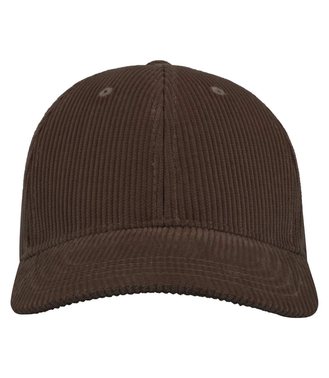 Casquette De Baseball Cordy Marron Atlantis Headwear-3