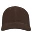 Casquette De Baseball Cordy Marron Atlantis Headwear-3