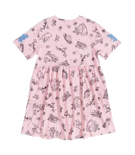 Robe Fairytale Bows Femme Rose Cinderella