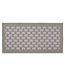 Tapis Déco Art Déco Chic 50x120cm Gris-1