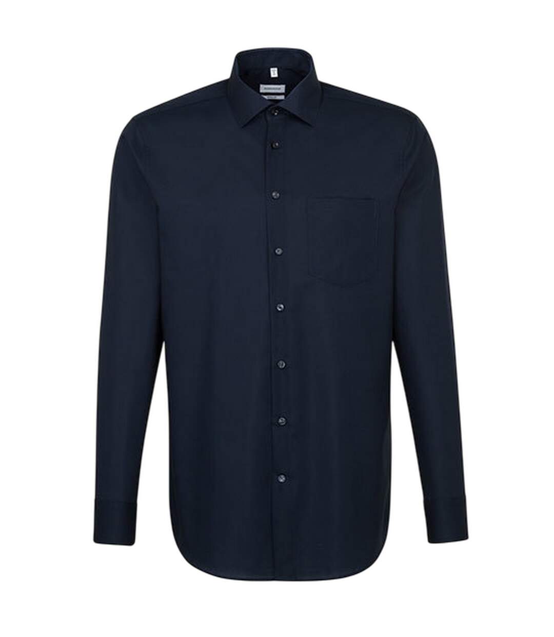 Chemise Manches Longues Homme Bleu Foncé Seidensticker-1