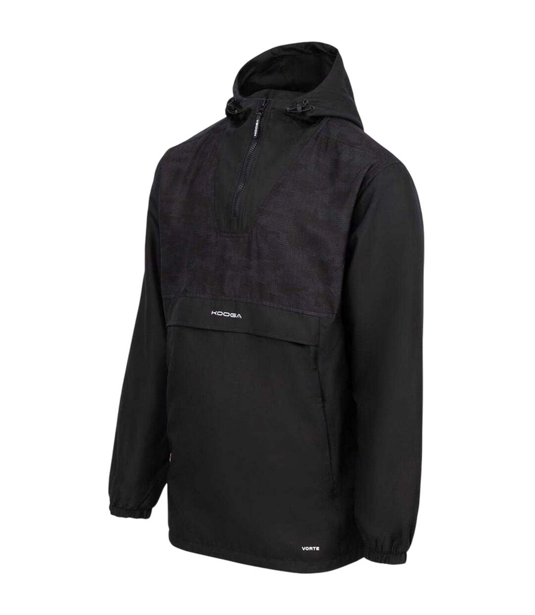 Mens Vortec Portable Cagoule Black KooGa-3