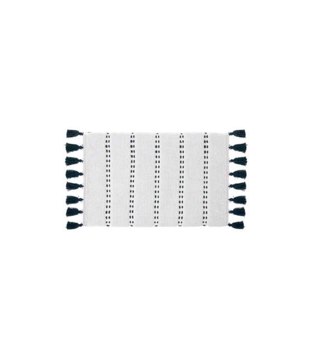 Tapis Déco de Salle de Bains Solar 50x75cm Pétrole-1