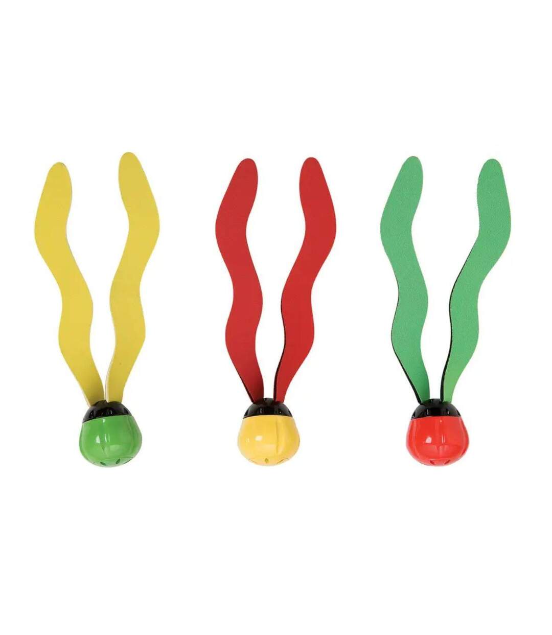 Lot de 3 Balles Lestées Ondulées 29cm Multicolore-1