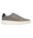 Mens Baltimore Canvas Trainers Medium Grey Boss-1