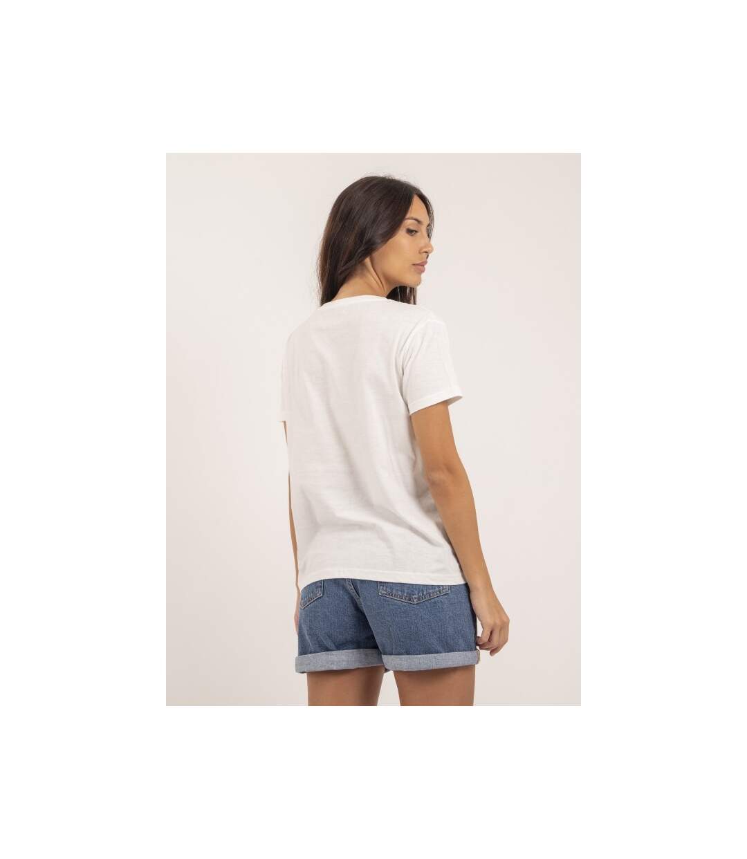 T-shirt col rond message FIGUIER - Dona X Lisa-2