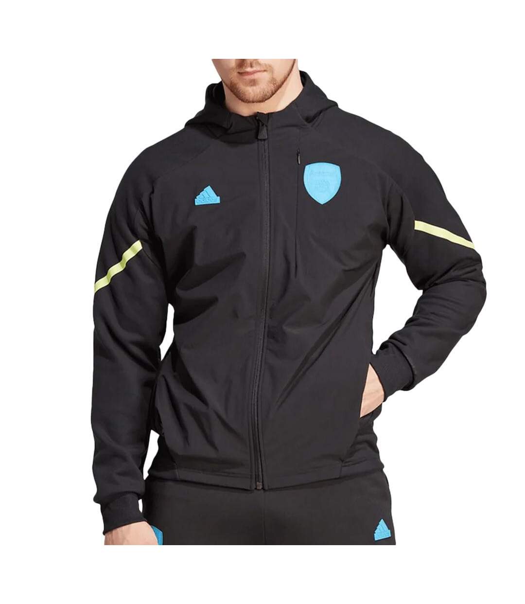 Arsenal veste noire homme adidas 2023/2024 - l-1