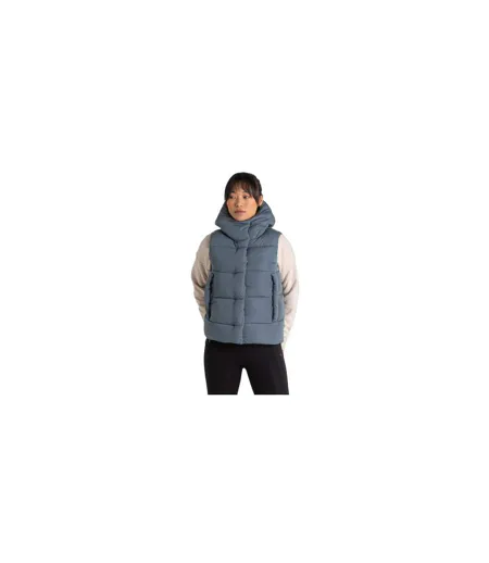 Womens/ladies Eilish Quilted Sleeveless Gilet Winter Sky Craghoppers