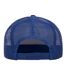 Casquette trucker blanc / bleu roi Yupoong-2