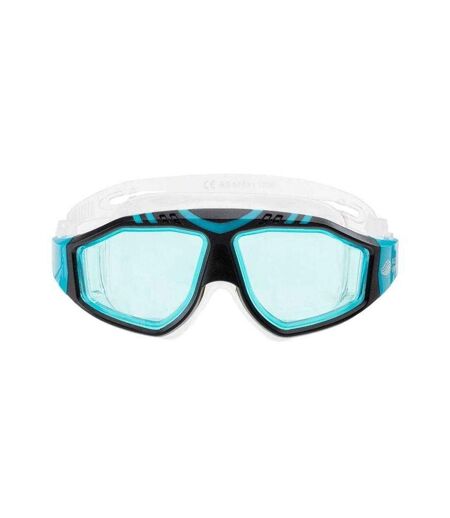 Childrens/kids Maveric Swimming Goggles Transparent Blue Aquawave