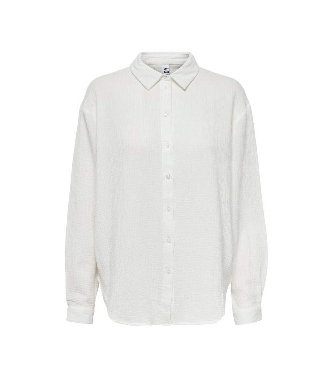 Chemise blanche femme jdy theis 15271018 - l-1