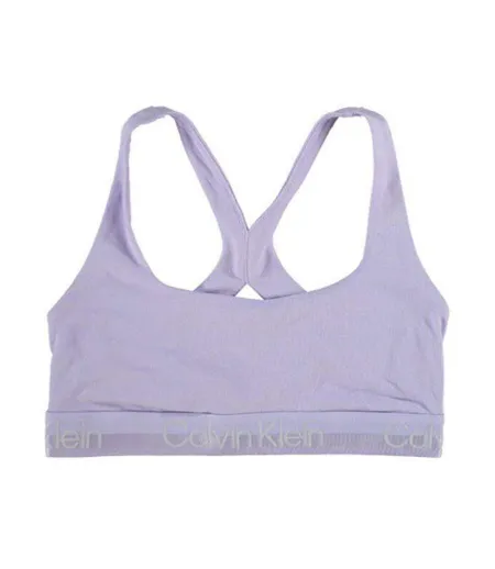 Brassière De Sport Femme Violet Calvin Klein