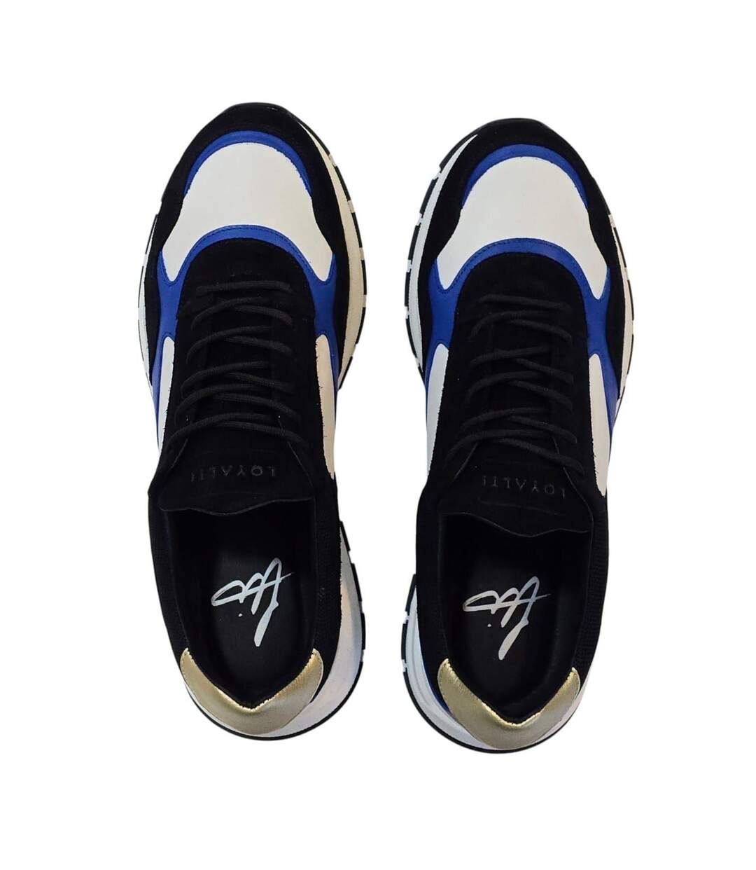 Baskets Martin Homme Noir Bleu Loyalti-4