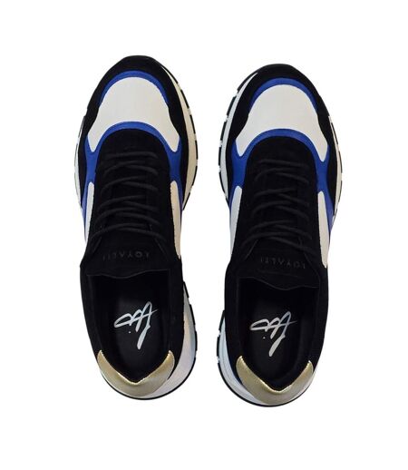 Baskets Martin Homme Noir Bleu Loyalti