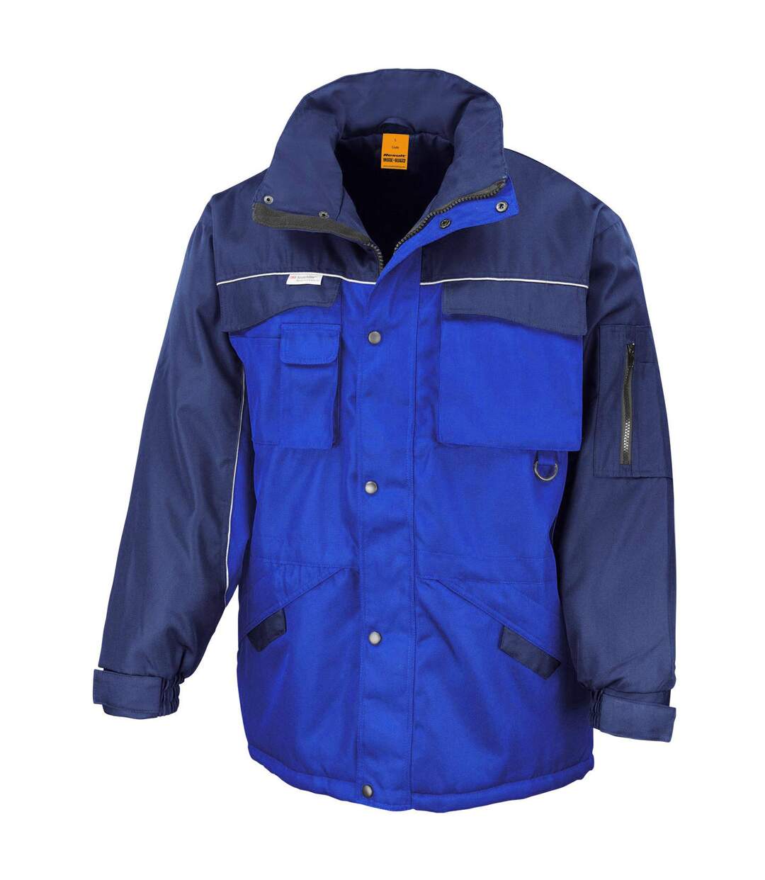 Workguard Veste De Travail Robuste Hydrofuge Coupe-vent Homme Bleu Royal Bleu Marine Result-2