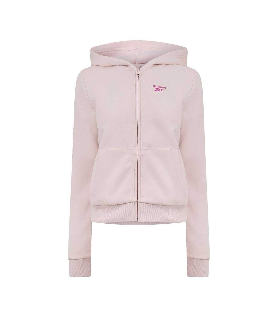 Veste À Capuche Femme Rose Clair Reebok-1