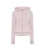 Veste À Capuche Femme Rose Clair Reebok-1