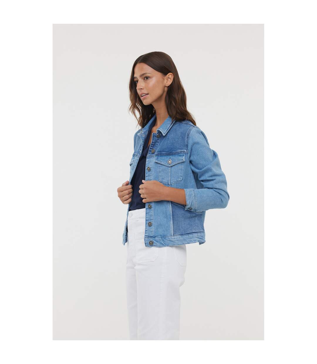 Veste manches longues coton regular FOLLA-2