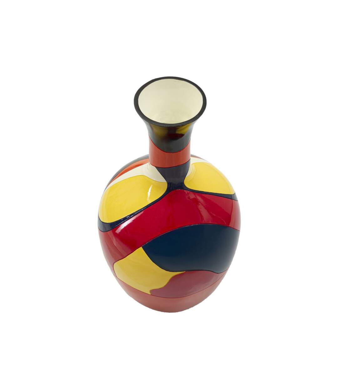 Vase Déco en Résine Rubic 59cm Multicolore-2