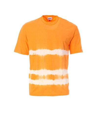 T-shirt Orange Homme Tommy Hilfiger DM0DM13064 - S