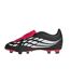 Chaussures De Foot Pour Terrain Ferme Motif/style Se Rabat Sur L´avant Predator Club Femme Noir Rouge Adidas-3