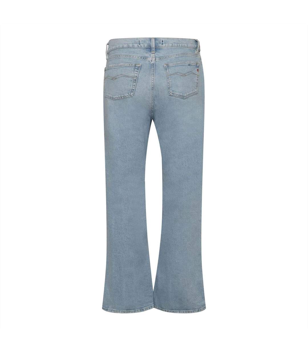 Jean Motif/style Logo Femme Bleu Replay-2