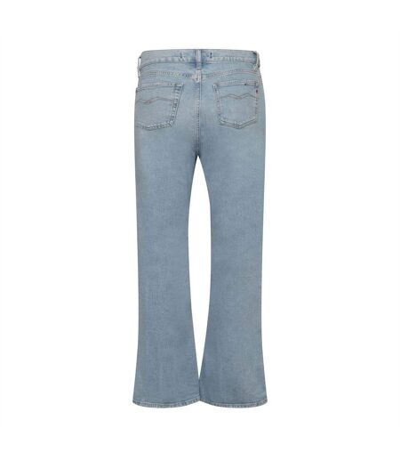 Jean Motif/style Logo Femme Bleu Replay