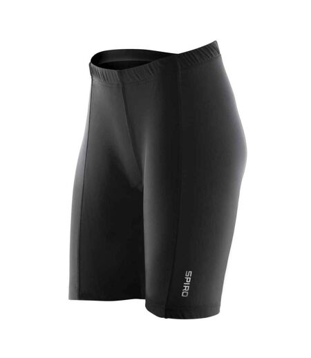 Short De Motard Femme Noir Spiro