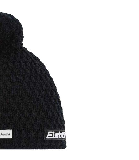 Bonnet Trail Pompon Femme Noir Eisbar