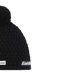 Bonnet Trail Pompon Femme Noir Eisbar-2