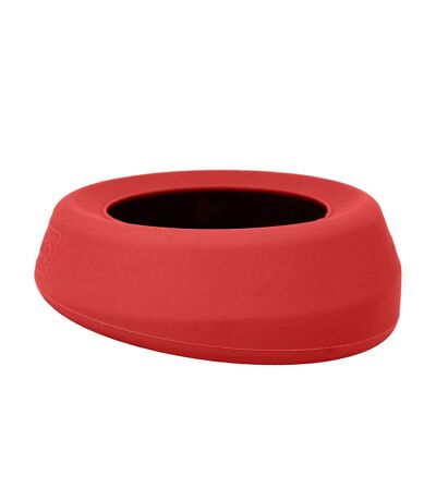 Kurgo Splash Free Dog Bowl (Chilli Red) (1.25pint) - UTTL4951