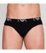 Lot De 3  Slips Homme Noir Blanc Bleu Marine Emporio Armani-4