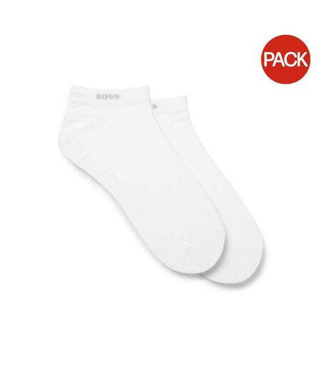 Socquettes Homme Blanc Boss