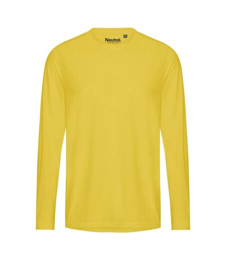 T-shirt Performance Homme Jaune Neutral