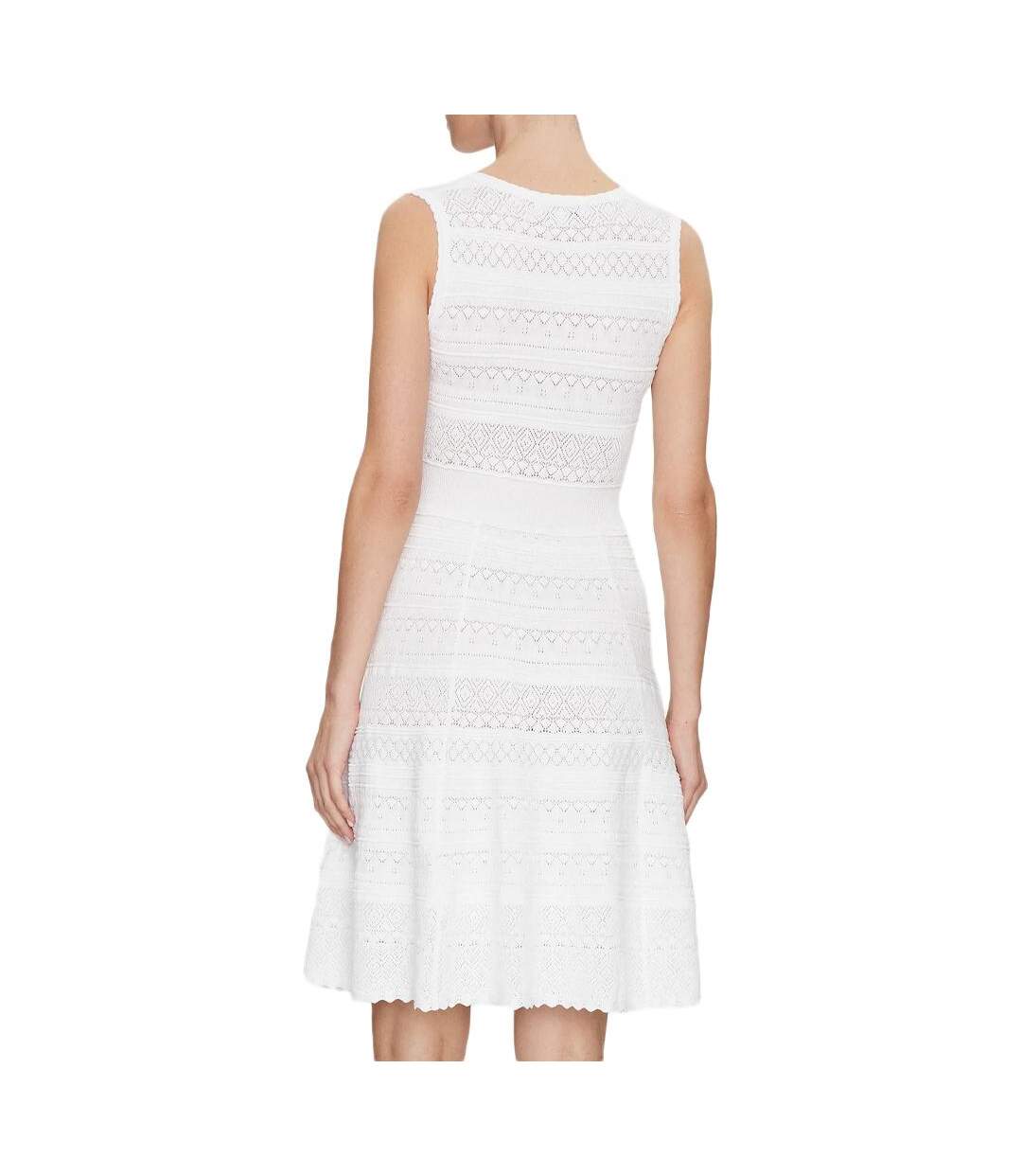 Robe Blanche Femme Morgan Tricot 241RMNAIA - L-2