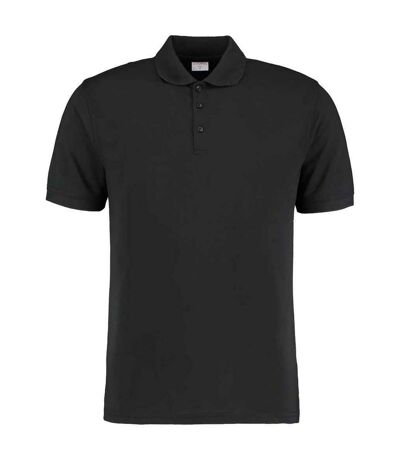 Polo klassic adulte noir Kustom Kit